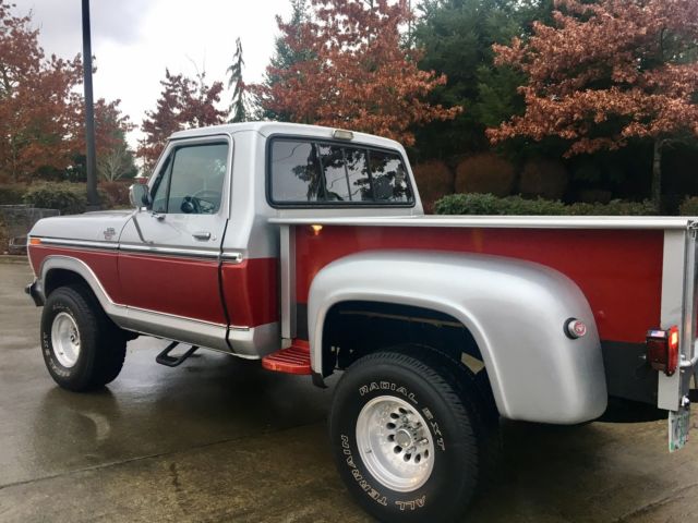 1977 ford f-150 regular cab 4x4 stepside only 73,440 original miles