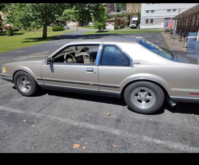 1987 lincoln mark vii coupe brown rwd automatic lsc