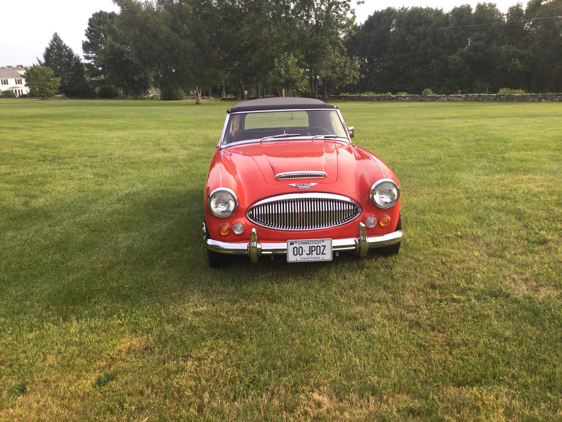 1966 austin-healey 3000 mark iii bj8 sports convertible
