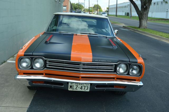 1969 plymouth roadrunner convertible frame off 383 v8 4sp pb ps excel condition