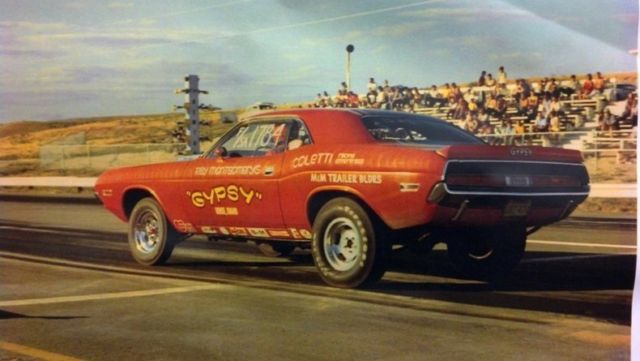 '70 dodge challenger t/a, "gypsy" unrestored f stock race champion