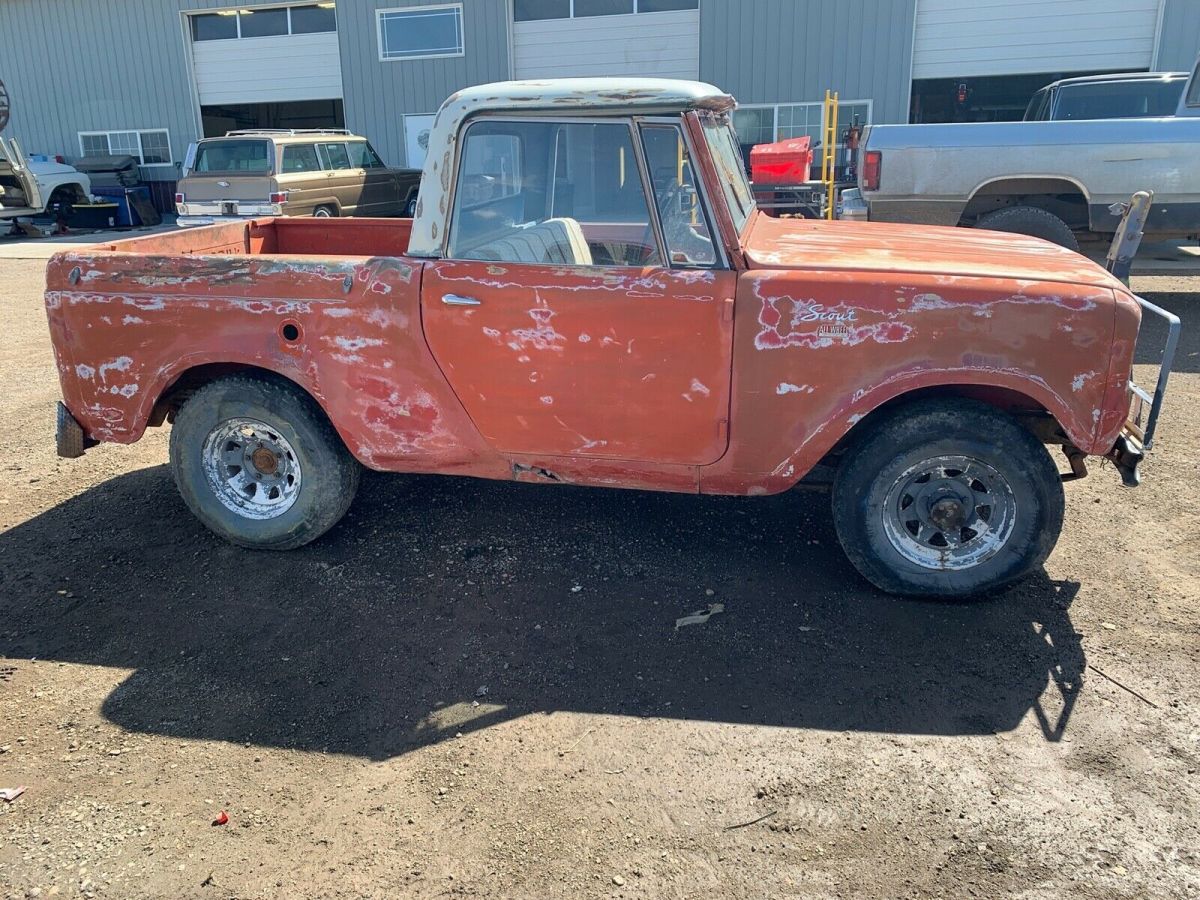 1965 ih scout 80 half cab, 4x4, no reserve!!!