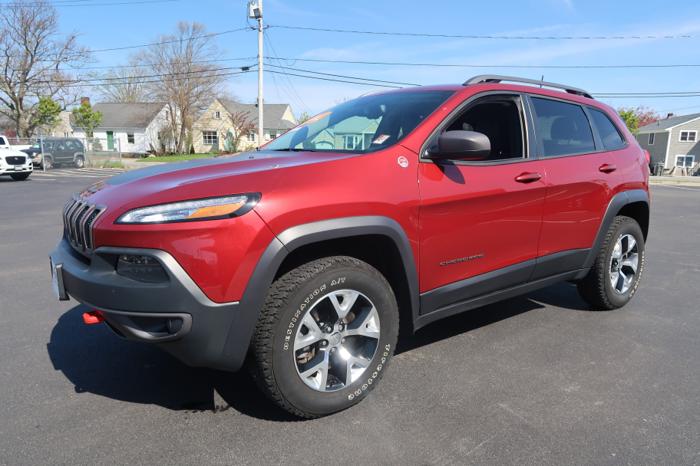 certified 2016 jeep cherokee 4wd trailhawk middletown, ri 02842 for sale in middletown, rhode island