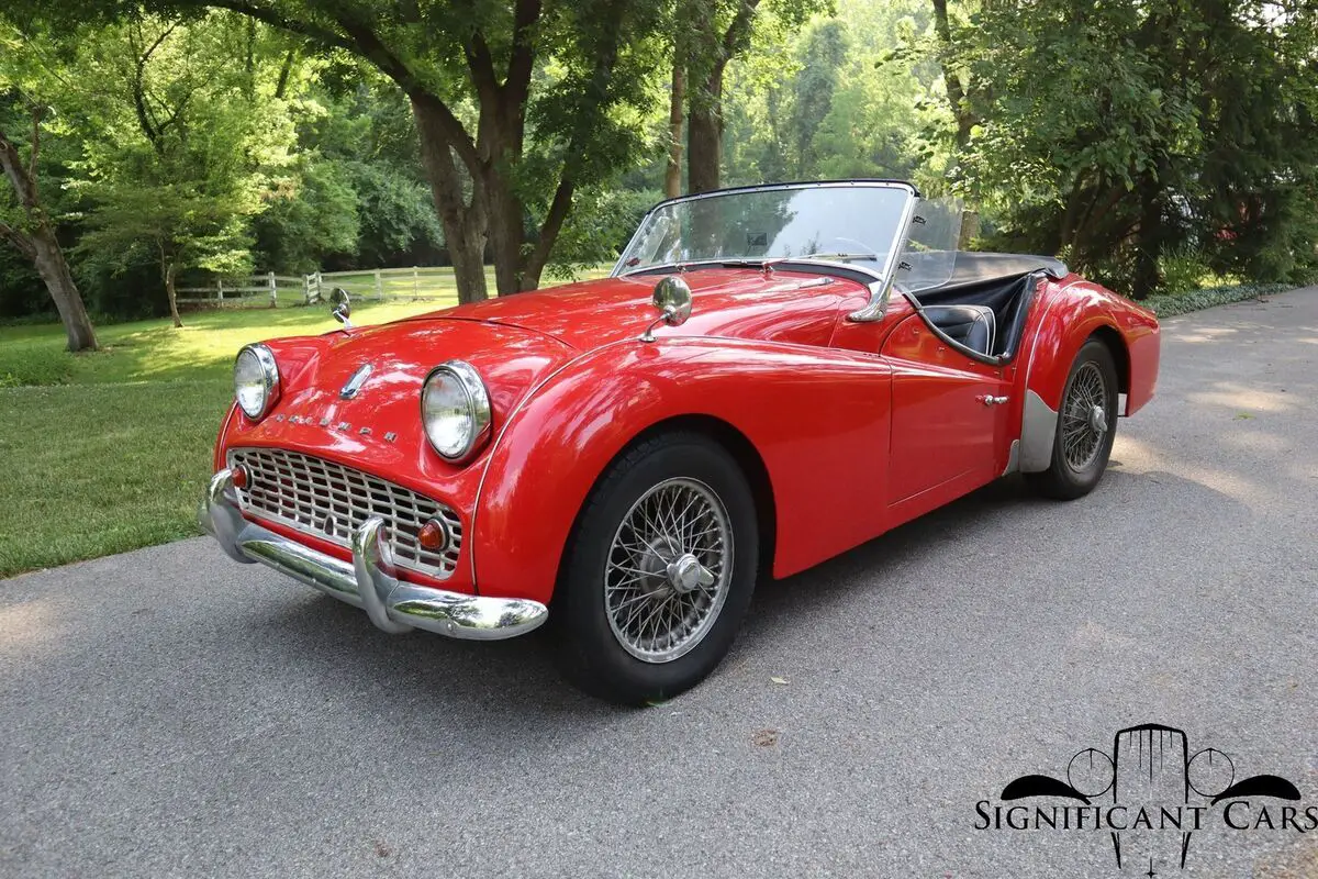 1960 triumph tr3 roadster out of long term ownership ready for the road