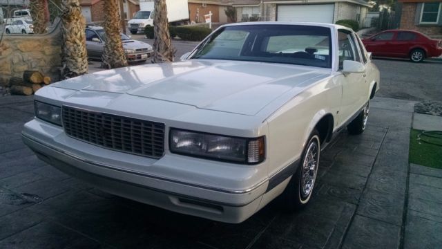 1987 chevy monte carlo luxury sport white