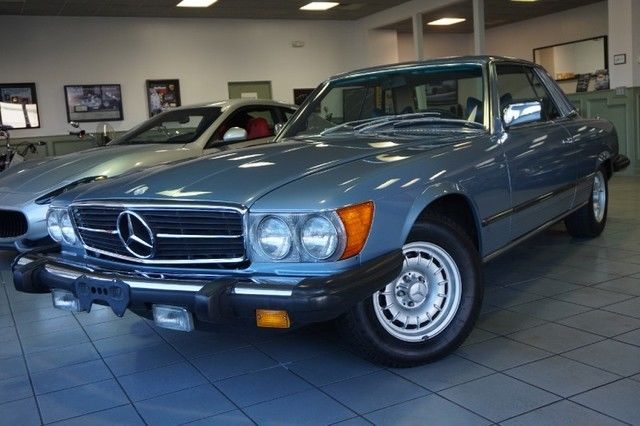 1979 mercedes-benz 450slc sunroof, power windows, cruise control