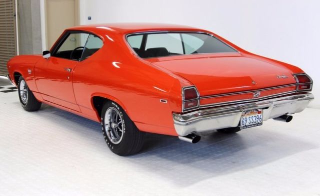 1969 chevrolet chevelle ss, 396, 4-speed, p/f/d/b