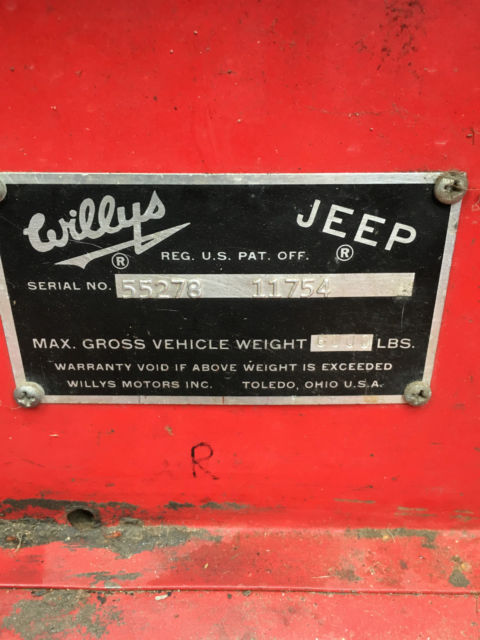 1962 willys truck