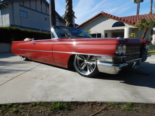 1963 cadillac deville convertible automatic 4-speed rwd v8 6.2l gasoline