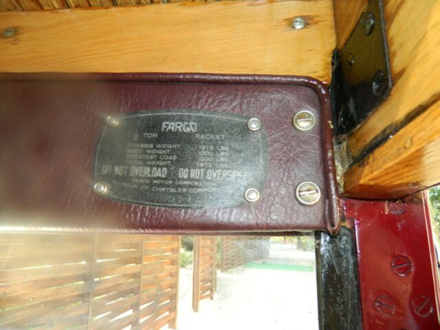 fargo packet 1929 by chrysler not dodge or plymouth truck one of a kind!