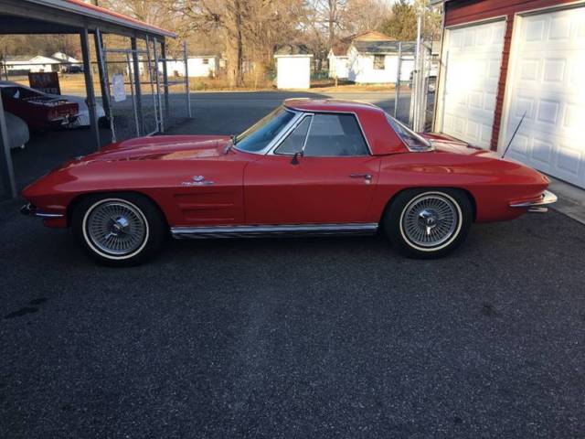 1964 chevrolet corvette very rare mid year!! factory fuel injection