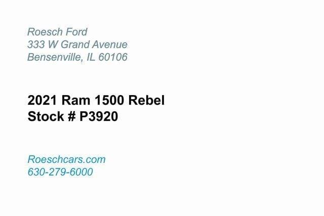 2021 ram 1500 rebel in bensenville, illinois