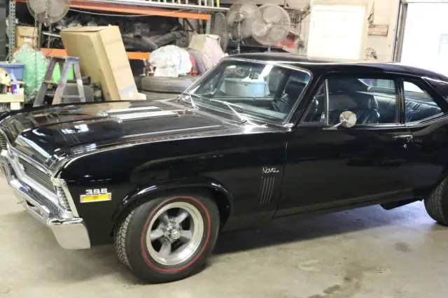 1971 chevy nova ss black on black