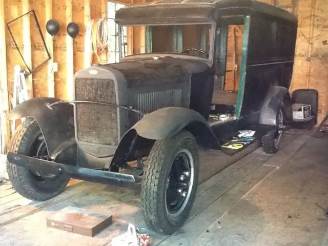 1931 ford aa panel delivery truck