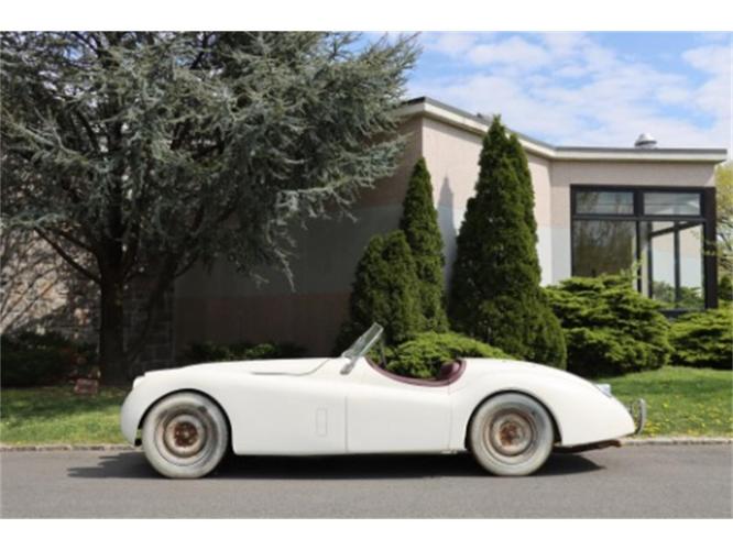 1954 jaguar xk120 in astoria, new york
