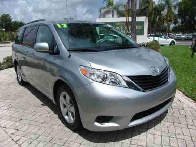 2012 toyota sienna le in coconut creek, fl