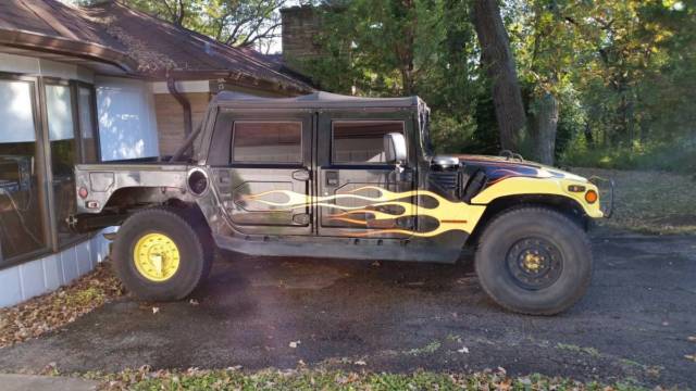 rare hummer h1 1995 gasoline engine hmco very nice