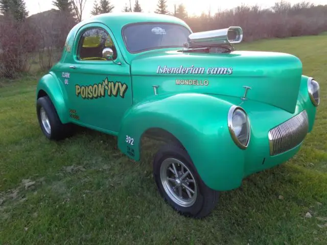 1941 willys gasser, hemi, poison ivy