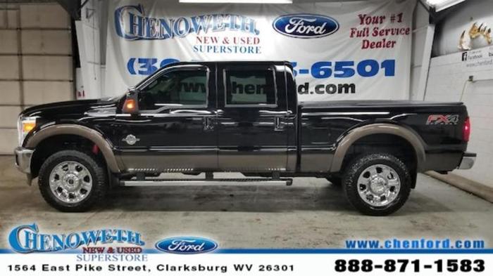 2016 ford f-250 super duty king ranch 4x4 king ranch 4dr crew cab 6.8 ft. sb pickup for sale in clarksburg, west virginia