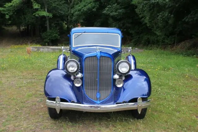 1934 chrysler ca 4 dr. sedan - dual side mount, regal