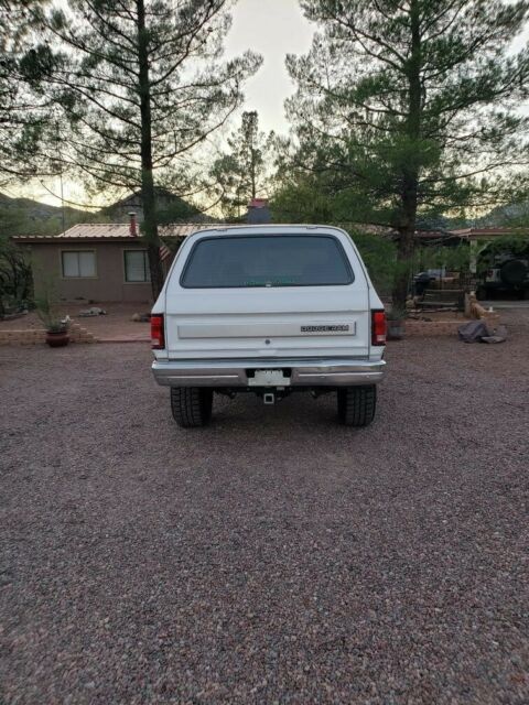 1990 dodge ramcharger 1500 4x4