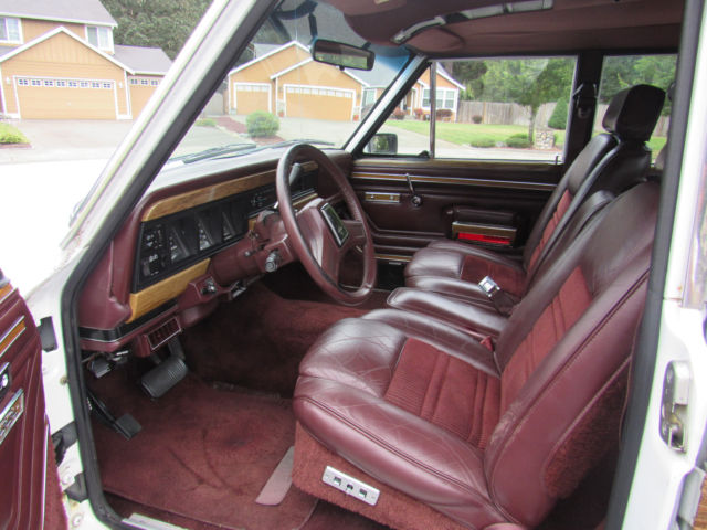 1991 jeep grand wagoneer final edition all original 171k rust free no reserve