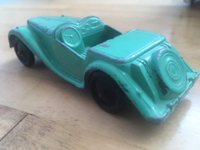 vintage mg roadster tootsie diecast toy car