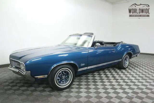 1970 oldsmobile cutlass convertible. rocket 350 v8! restored!