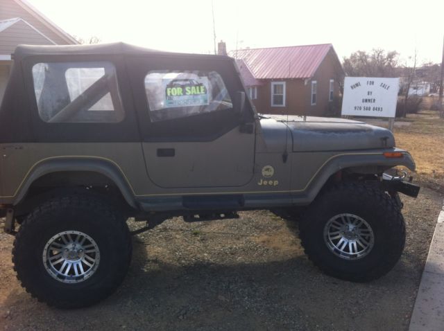 1989 jeep wrangler sahara sport utility 2-door 4.2l