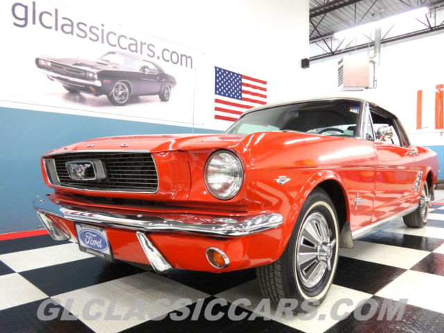 1966 ford mustang convertible 289 v8 with air low miles low reserve