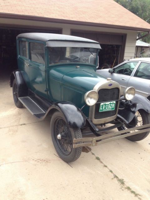 1928 1929 ford model a tudor sedan restored
