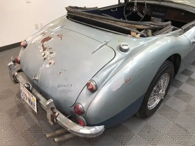 1966 austin healey 3000 mk3 bj-8 sports convertible superbly solid and rustfree