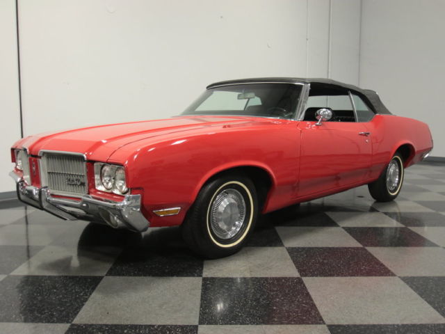 priced-to-move cutty 'vert, rocket 350 v8, auto, pwr steer/brakes, pwr top!!