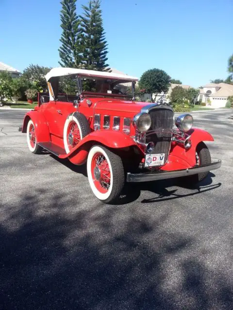 1932 chevrolet ba confederate deluxe sport roadster convertible - original