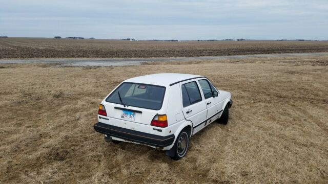 1986 volkswagen golf diesel 5-speed manual 3 owner 144k miles mk2