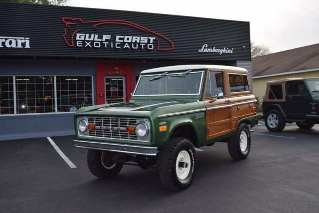 1974 ford bronco 25778 miles green suv v8 5.0l automatic