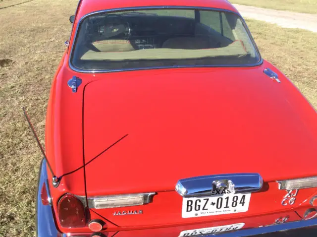 this is a coupe! xj6c with chevrolet iroc engine and transmission
