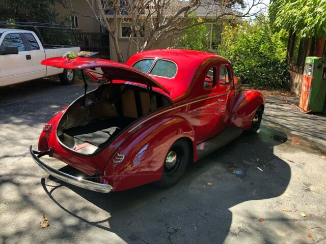 1940 ford coupe deluxe - 327 chevy, auto, mustang front end, front discs
