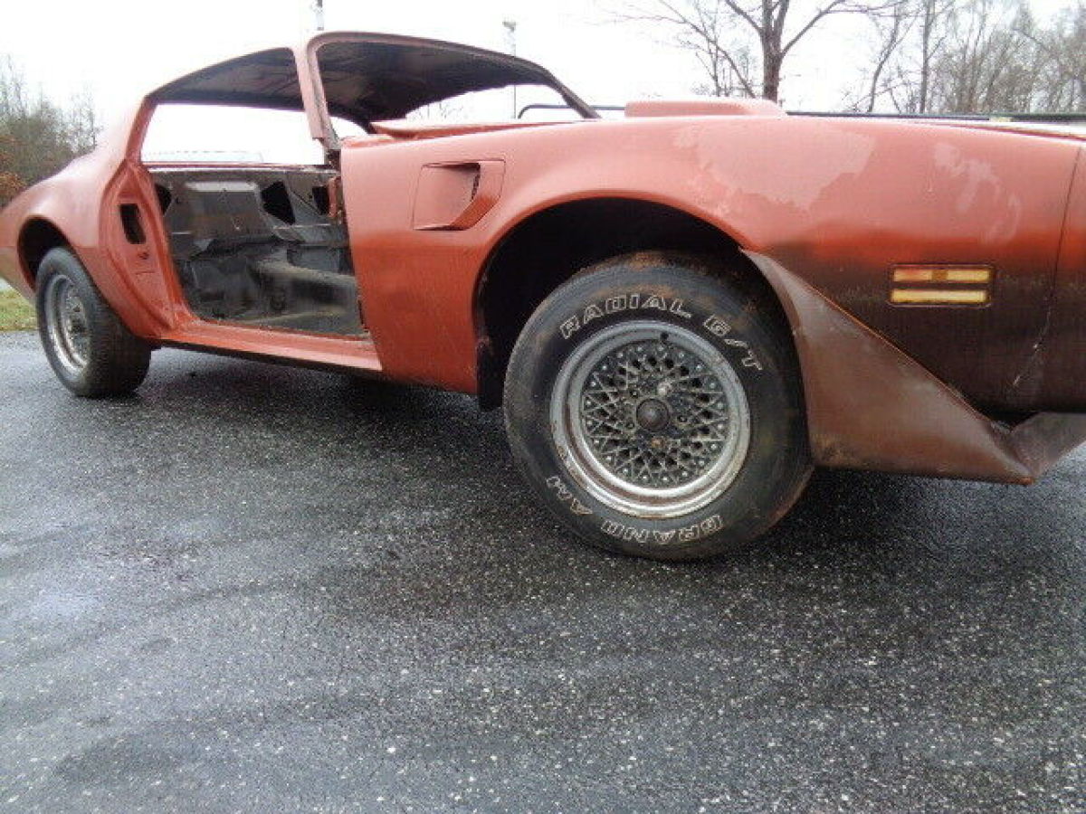 1979 firebird trans am 403 runs n.c.title!! project donor car super solid!