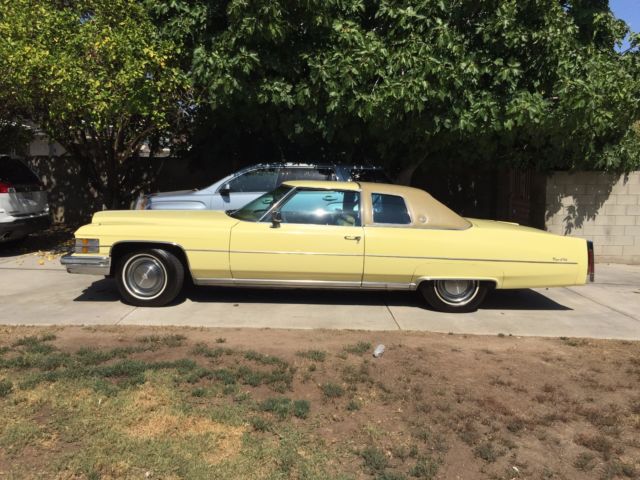 1974 cadillac coupe deville - low miles - unmolested original - no reserve