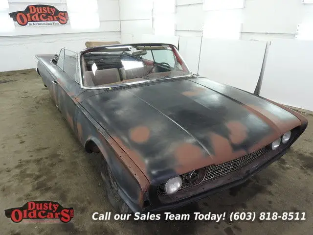 1960 black runs yard drives 352v8 3spd auto body inter fair!