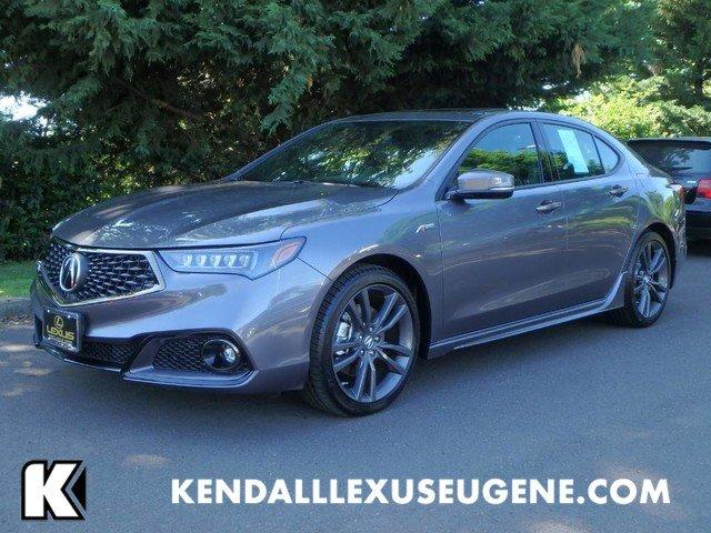 used 2018 acura tlx v6 w/ technology & a-spec pkg eugene, or 97401 for sale in college crest, oregon