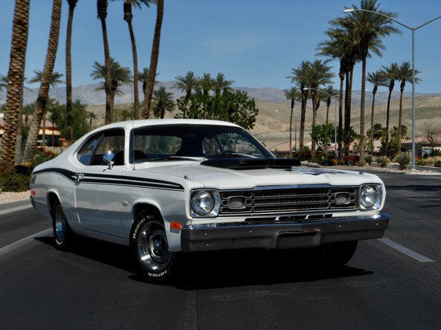1973 plymouth duster california titled factory 340 4 speed selling no reserve