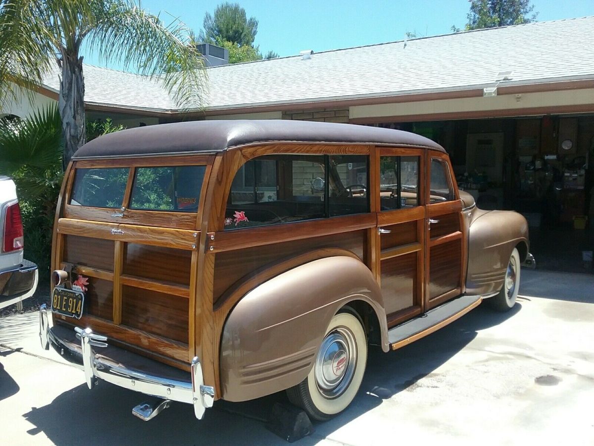 1941 plymouth woodie wagon brown rwd manual special deluxe