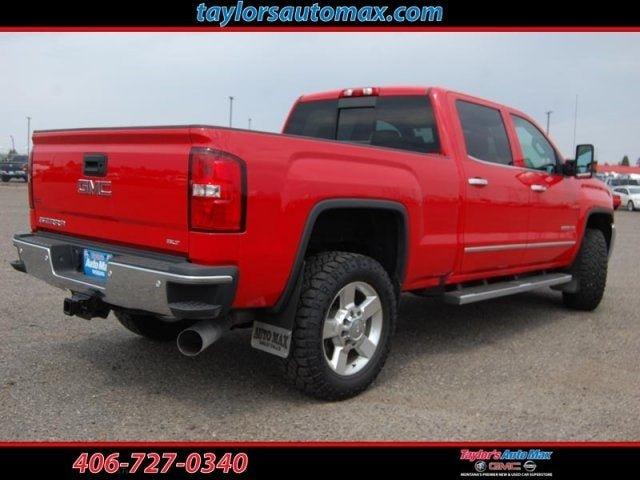 used 2016 gmc sierra 2500 4x4 crew cab slt great falls, mt 59405 for sale in great falls, montana