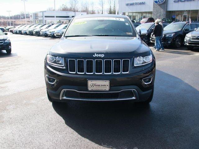 used 2015 jeep grand cherokee 4wd limited mt hope, wv 25880 for sale in mount hope, west virginia