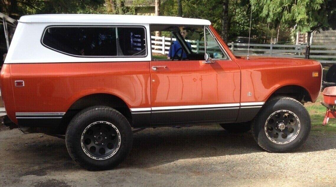 1977 international harvester scout clean title 345 v8 engine