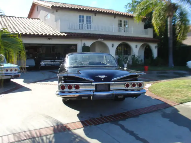 1960 chevy impala black on black 2 door coupe bubbletop 1958 1959 1961 1962 1963