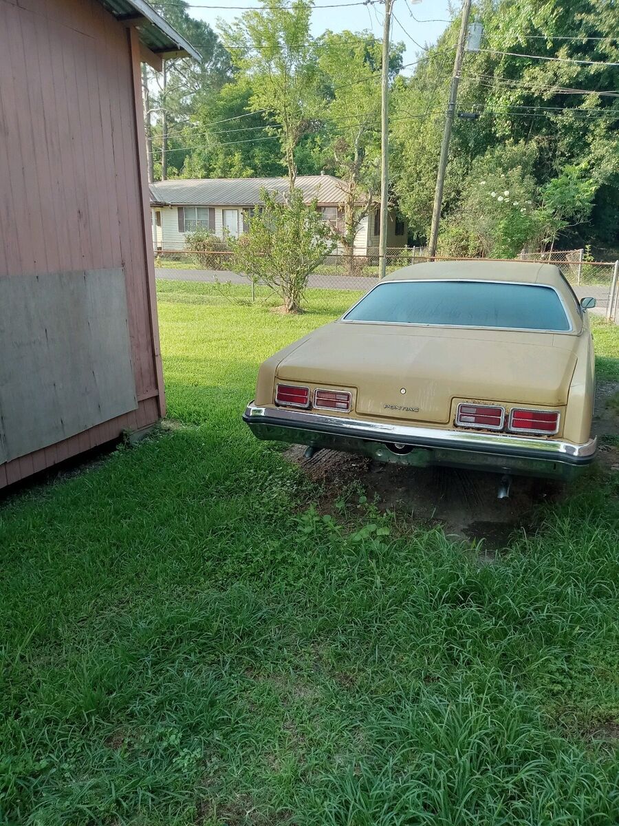1973 pontiac catalina coupe brown rwd automatic