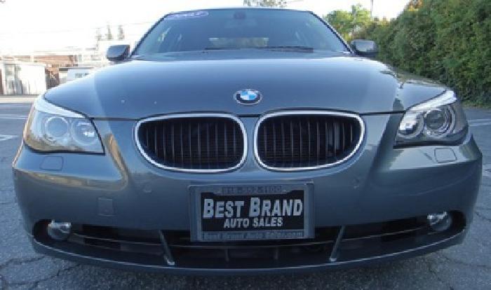 2005 bmw 530i sedan grey on black fully loaded clean title 530 in glendale, ca
